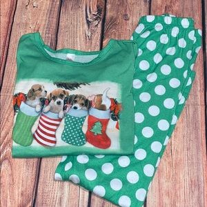 🐥 Girls Sleeper Set - Christmas